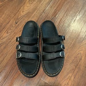Excellent Used Condition Dr. Marten Blair Leather Sandals Size 9